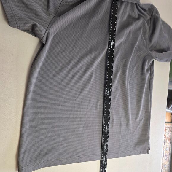 Under Armor Polo Bundle Men's L Gray Lt Blue Dk Blue Short Sleeve Loose HeatGear - Picture 5 of 16